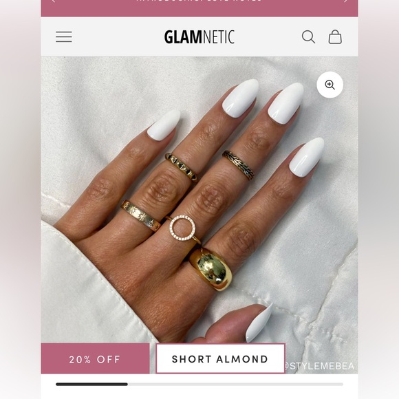 GLAMNETIC Press-On Nails Set - Assorted - Picture 2 of 13